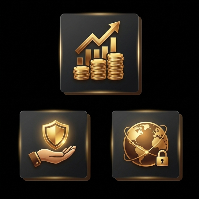 Illustration for portfolio tracking, goals, and Sharia-eligible equities.